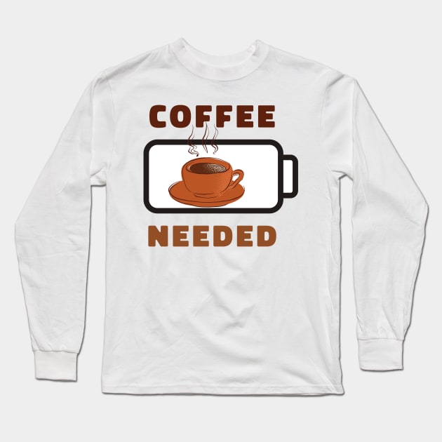 coffee, coffee lover, coffee bean, caffeine, coffee grinder, coffee gift, coffee gift idea, coffee maker Long Sleeve T-Shirt by Shadowbyte91